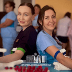 Працівники КНП "Чернігівська міська лікарня 3" ЧМР долучилися до здачі крові для Чернігівського обласного центру крові